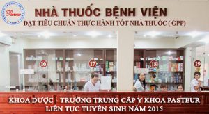 khoa dược trường trung cấp y khoa pasteur