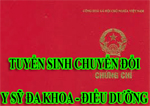 Tuyển sinh chuyển đổi trung cấp y dược Hà Nội