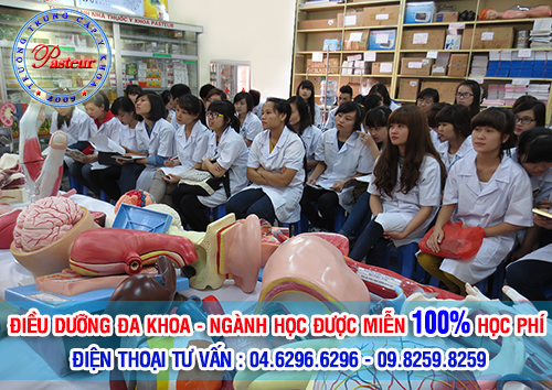 Trung cấp Điều dưỡng được miễn 100% học phí năm 2015