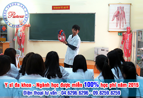 Trung cấp y miễn học phí