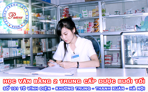 học văn bằng 2 trung cấp dược buổi tối