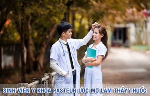 sinh viên y khoa pasteur ước mơ làm thầy thuốc