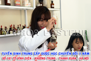 trung cấp dược chuyển đổi học 1 năm