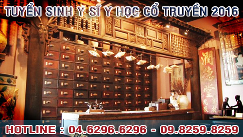 tuyển sinh Y sĩ y học cổ truyền năm 2016