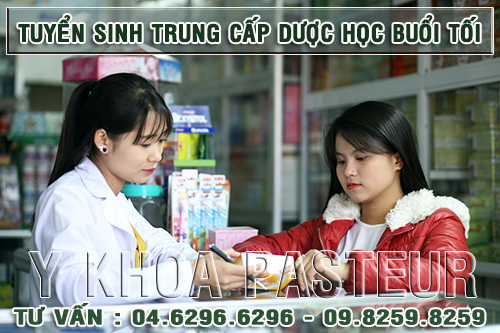 tuyển sinh trung cấp dược buổi tối năm 2016