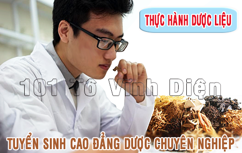 tuyển sinh cao đẳng dược chuyên nghiệp