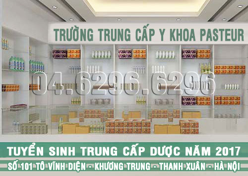 Tuyển sinh Trung cấp Dược năm 2017