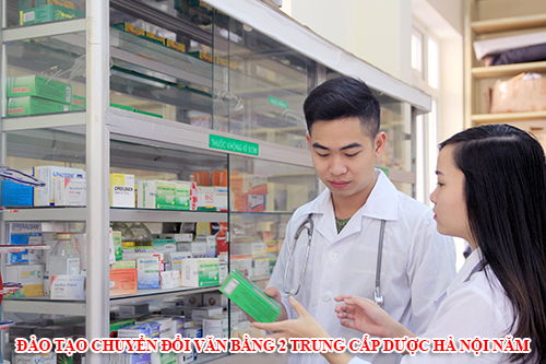 Đào tạo chuyển đổi văn bằng 2 Trung cấp Dược Hà Nội năm 2017